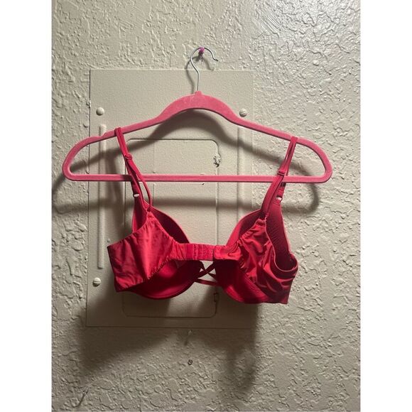 Victoria’s Secret Red Full Coverage Bra Woman’s Size 34C - Picture 8 of 13